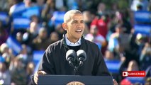 President Obama Shuts Up Heckler At Hillary Clinton Rally