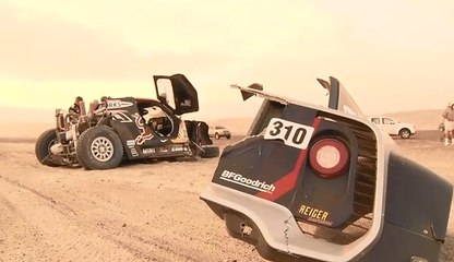 VÍDEO: Fuerte accidente de Bryce Menzies en el Dakar 2018