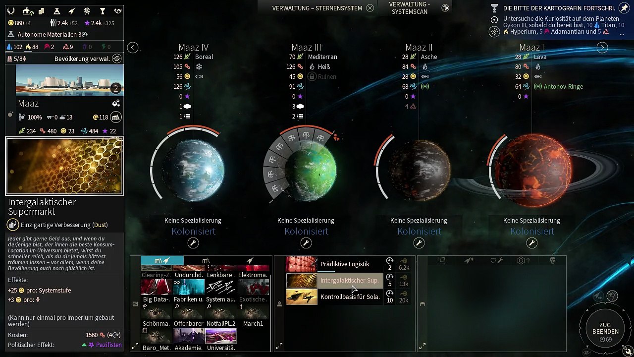 Let's PlayXplore [Endless Space 2  v1.1.0] Horanrasse #1.8 ^ INTERGALAKTISCHER KNOW-HOW TRANSFER