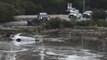 101 Freeway Closed After Montecito Creek Overflows