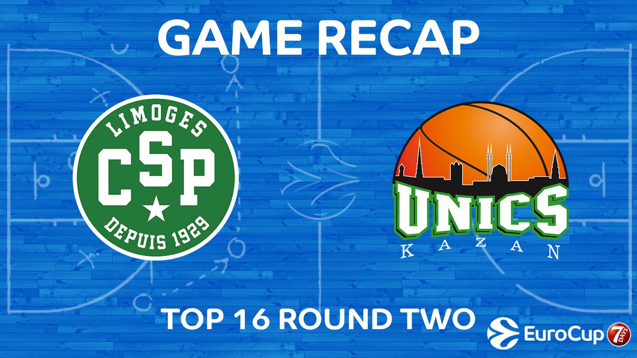 Highlights: Limoges CSP - Unics Kazan