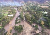 Aerial Images Show Vast Destruction Following California Mudflows