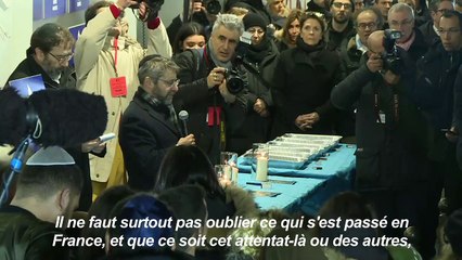 Rassemblement à la mémoire des victimes de l’Hyper Cacher