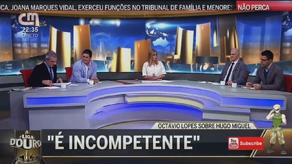 ALTA TENSÃO: CALADO ATIRA TELEMÓVEL A OCTÁVIO LOPES!!!!