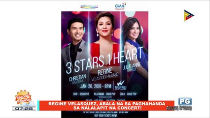 FIFIRAZZI: Regine Velasquez, abala na sa paghahanda sa nalalapit na concert