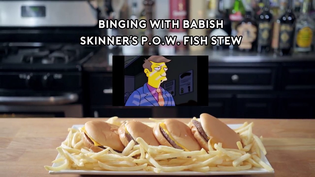 Binging with Babish: Skinner's Stew from The Simpsons