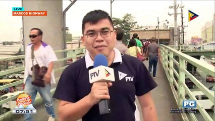 TRAFFIC UPDATE: Marcos Highway