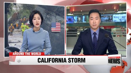 Скачать видео: At least 6 dead after mudslides, flooding in California force thousands to flee