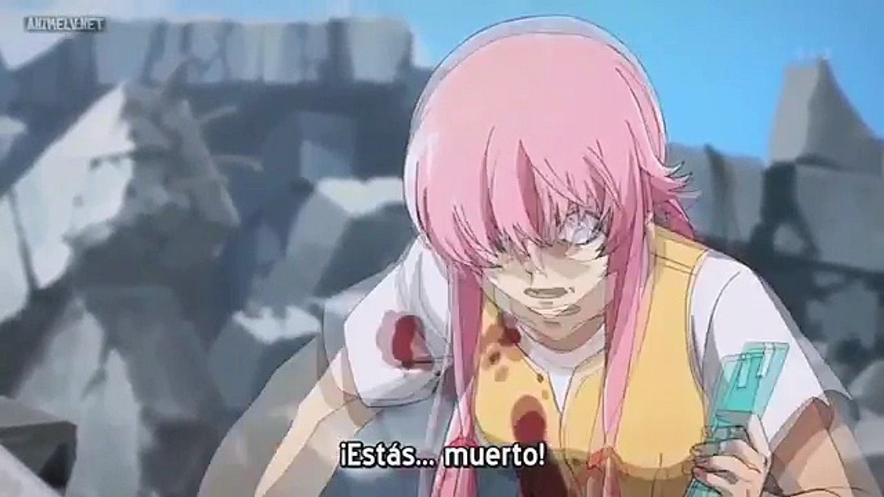 Akise besa a Yukiteru Mirai Nikki [DOBLAJE ESPAÑOL LATINO