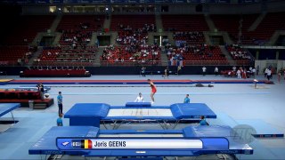 GEENS Joris (BEL) - 2017 Trampoline Worlds, Sofia (BUL) - Qualification Trampoline Routine 1-kj-