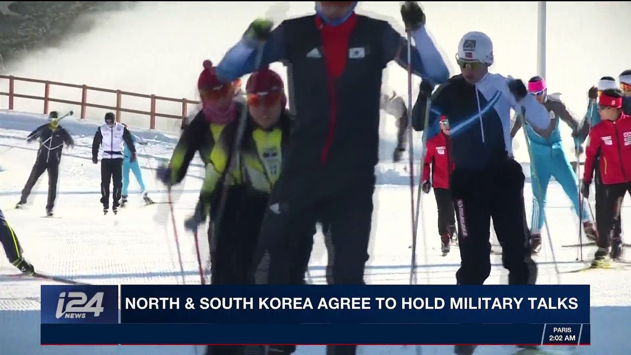 i24NEWS DESK | North & South Korea hold peace talks at border | Tuesday, January 9th 2018
