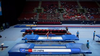 LIU Lingling (CHN) - 2017 Trampoline Worlds, Sofia (BUL) - Qualification