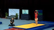 OERSKOV Sara (DEN) - 2017 Trampoline Worlds, Sofia (BUL) - Qualification Tumbling Routin