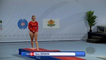 OERSKOV Sara (DEN) - 2017 Trampoline Worlds, Sofia (BUL) - Qualification Tumbling Routine 2-ZE3
