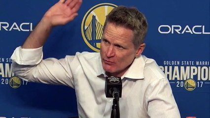 Warriors Talk: Steve Kerr - 1/9/18