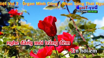 Karaoke - Liên Khúc Nhạc Sống Trữ Tình Đặc Biệt Vol 2 - Organ Minh Công