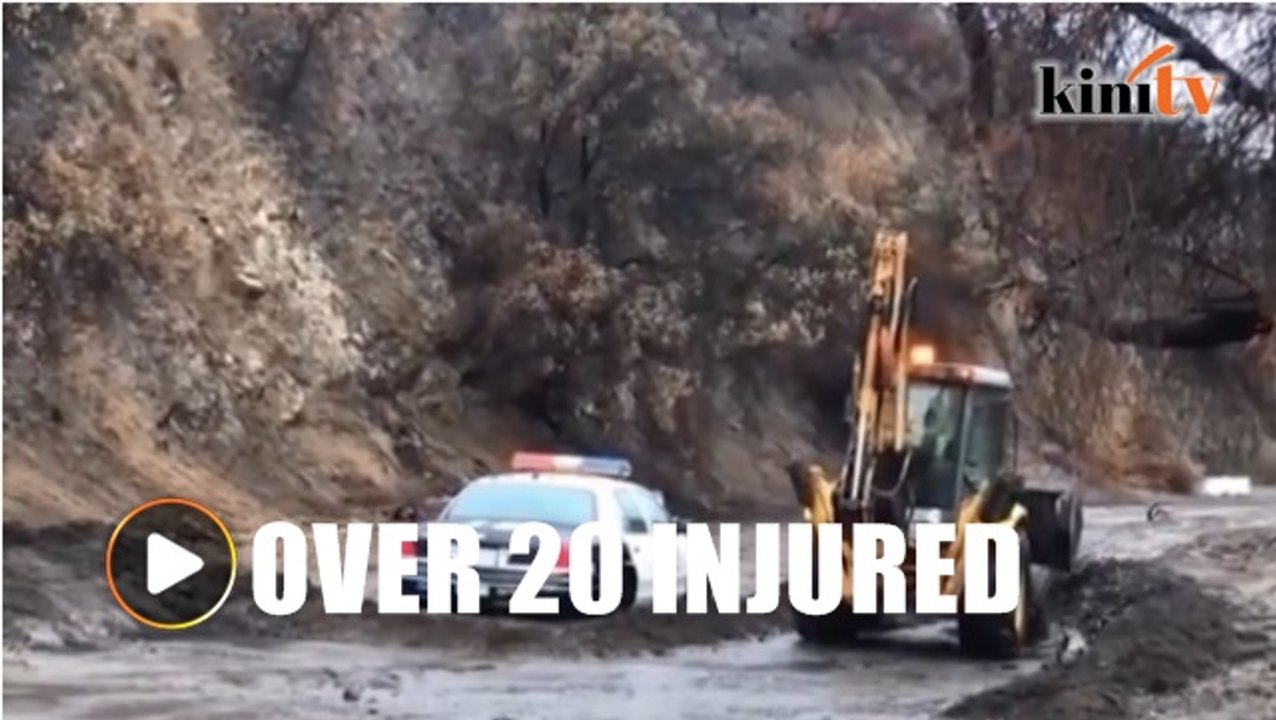 At least 13 dead after heavy rain and mudslides hit California