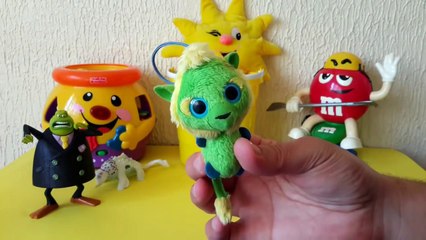 17 Surprise Kinder toys Joy Blue Pink Yellow Red Egg Gr