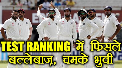 Download Video: India vs South Africa: Virat Kohli - Rohit Sharma slips down in ICC Test Ranking | वनइंडिया हिंदी