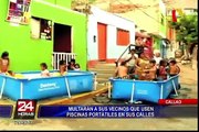 Callao: multarán con más de 4 mil soles a quienes instalen piscinas portátiles en las calles