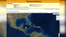 Fuerte terremoto en el Caribe entre Honduras y Cuba con alerta de tsunami