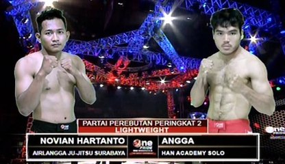 One Pride MMA Light Weight, Novian Hartanto VS Angga