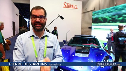 Genovation GXE : une Corvette électrique de 800 ch - en direct du CES Las Vegas 2018