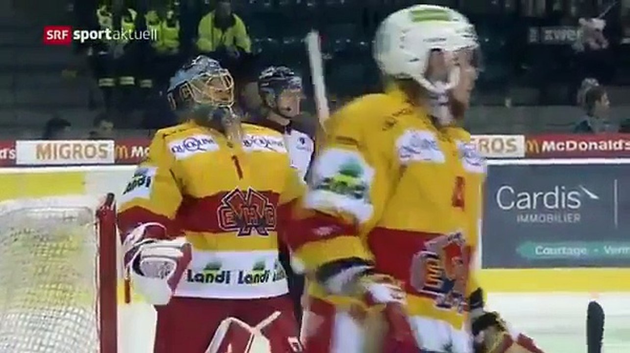 Genf – Biel (Swiss National League A. 9 January 2018 )