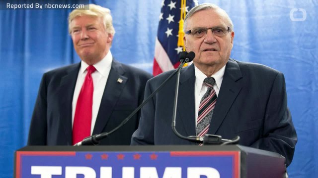 Pardoned Former Arizona Sheriff Joe Arpaio Running For Senate
