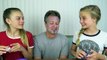 Mixed Up Make Up Challenge With Our Dad ~ Jacy and Kacy