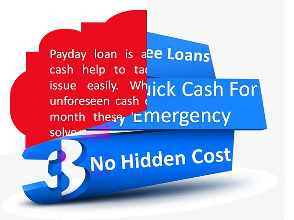 Payday Loans Online Solve Your Monetary Worries In A Helpful Manner