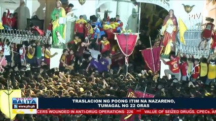 #Traslacion2018 ng Poong Itim na Nazareno, tumagal ng 22 oras