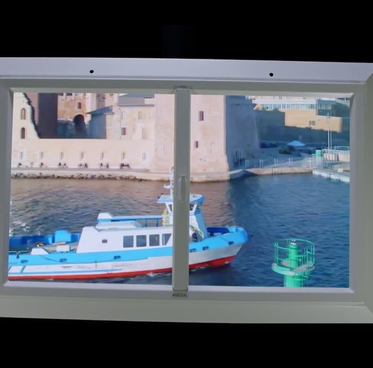 CES 2018 : Wintual, Une fenêtre virtuelle pour les pièces aveugles