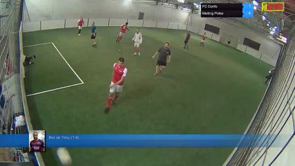 But de Tony (1-4) - FC Confo Vs Melting Potes - 09/01/18 21:00 - LIGUE 4 - Poitiers Game Parc