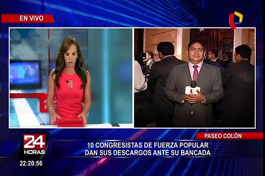 FP evalúa la situación de congresistas que votaron contra vacancia presidencial