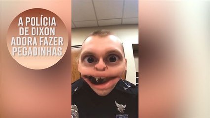A polícia de Dixon adora fazer pegadinhas