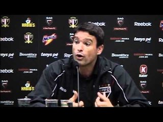 [Coletiva] - São Paulo 2 x 1 Atlético Goianiense - Sergio Baresi - parte 1