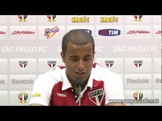 Coletiva de Imprensa - Lucas - SPFC 3 x 2 Santos
