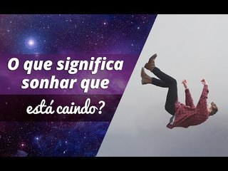 O que significa sonhar que está caindo?