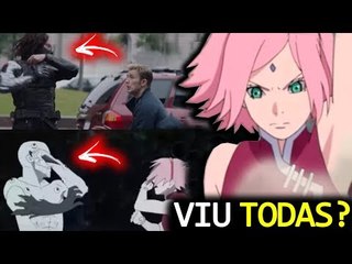 VOCÊ PEGOU TODAS AS REFERÊNCIAS DE CAPITÃO AMERICA EM BORUTO?