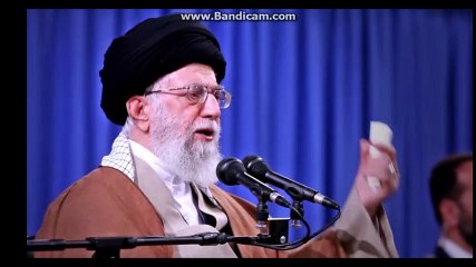 آیت الله خامنه ایی در قم