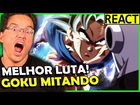 GOKU ESTA QUASE SUPERANDO UM DEUS DA DESTRUIÇÃO! React Ep. 109 e 110 DB Super
