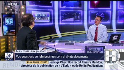 Le débrief d'Intégrale Placements: Jean-François Filliatre - 11/01