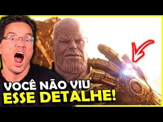 TODOS OS DETALHES DO TRAILER DE VINGADORES GUERRA INFINITA