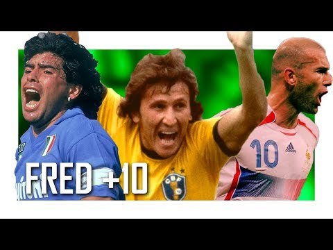 MAIORES CAMISAS 10 DA HISTÓRIA DO FUTEBOL