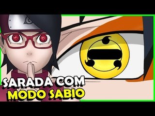 E SE NARUTO TREINASSE SARADA (MODO SABIO COM SHARINGAN) #Teorias