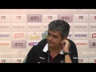 Coletiva de Imprensa - Ney Franco - São Paulo FC 3 x 1 Portuguesa - 15/09/2012