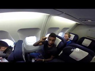 Veja a chegada da Seleção Olímpica na China