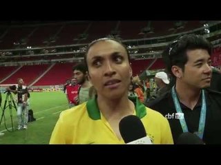 Marta vibra com virada sobre os EUA