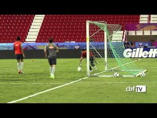 Último treino da Seleção em 2011: Brasil pronto para enfrentar o Egito